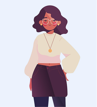 Flat character